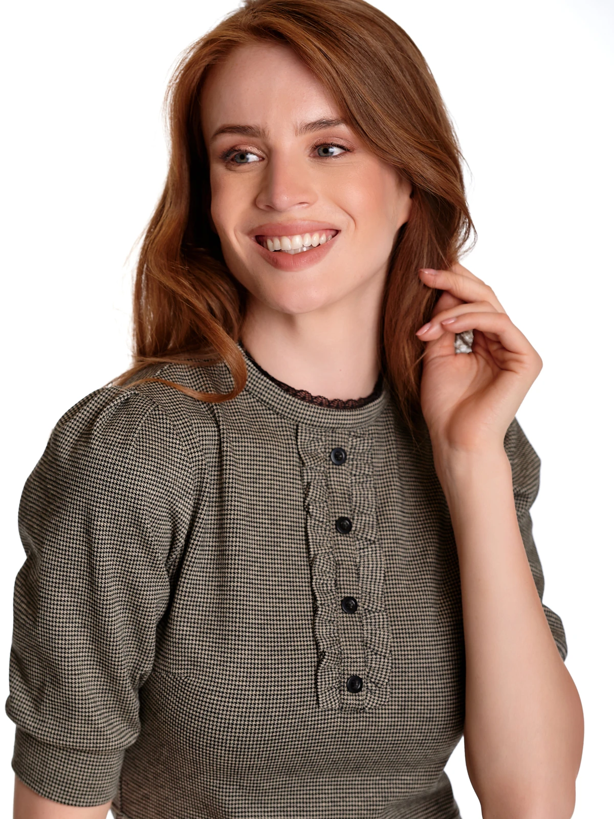 Vive Maria Chelsea Damen Jerseykleid Creme/schwarz – Bild 6