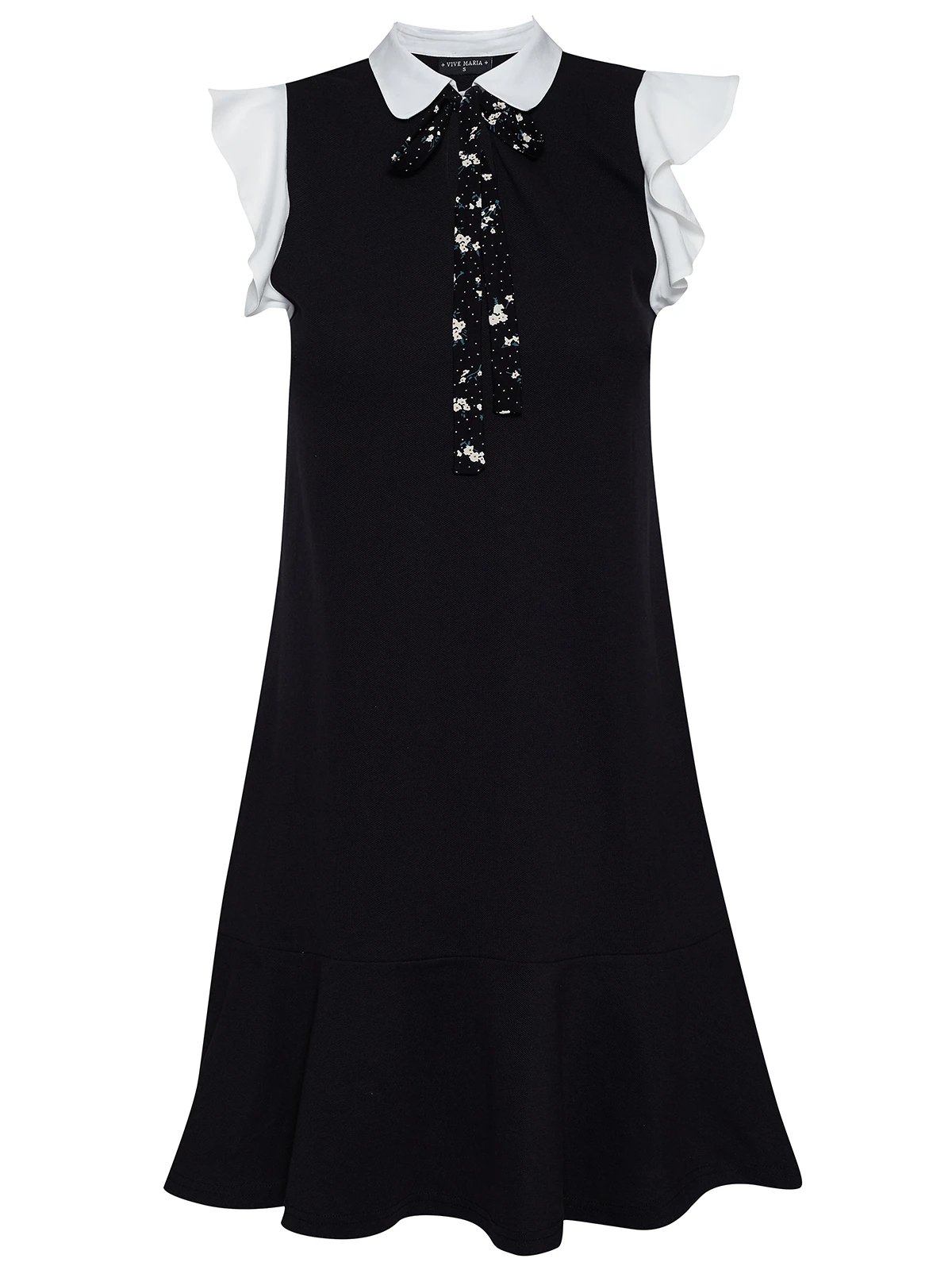 Vive Maria Chère Camille Damen Blusenkleid Schwarz – Bild 3