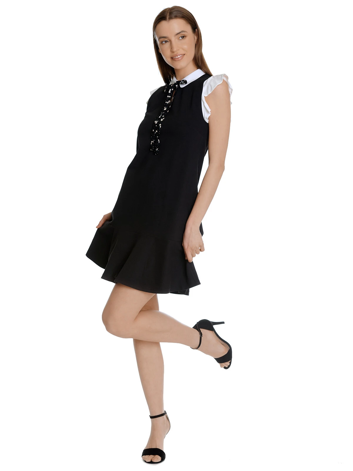 Vive Maria Chère Camille Damen Blusenkleid Schwarz – Bild 8