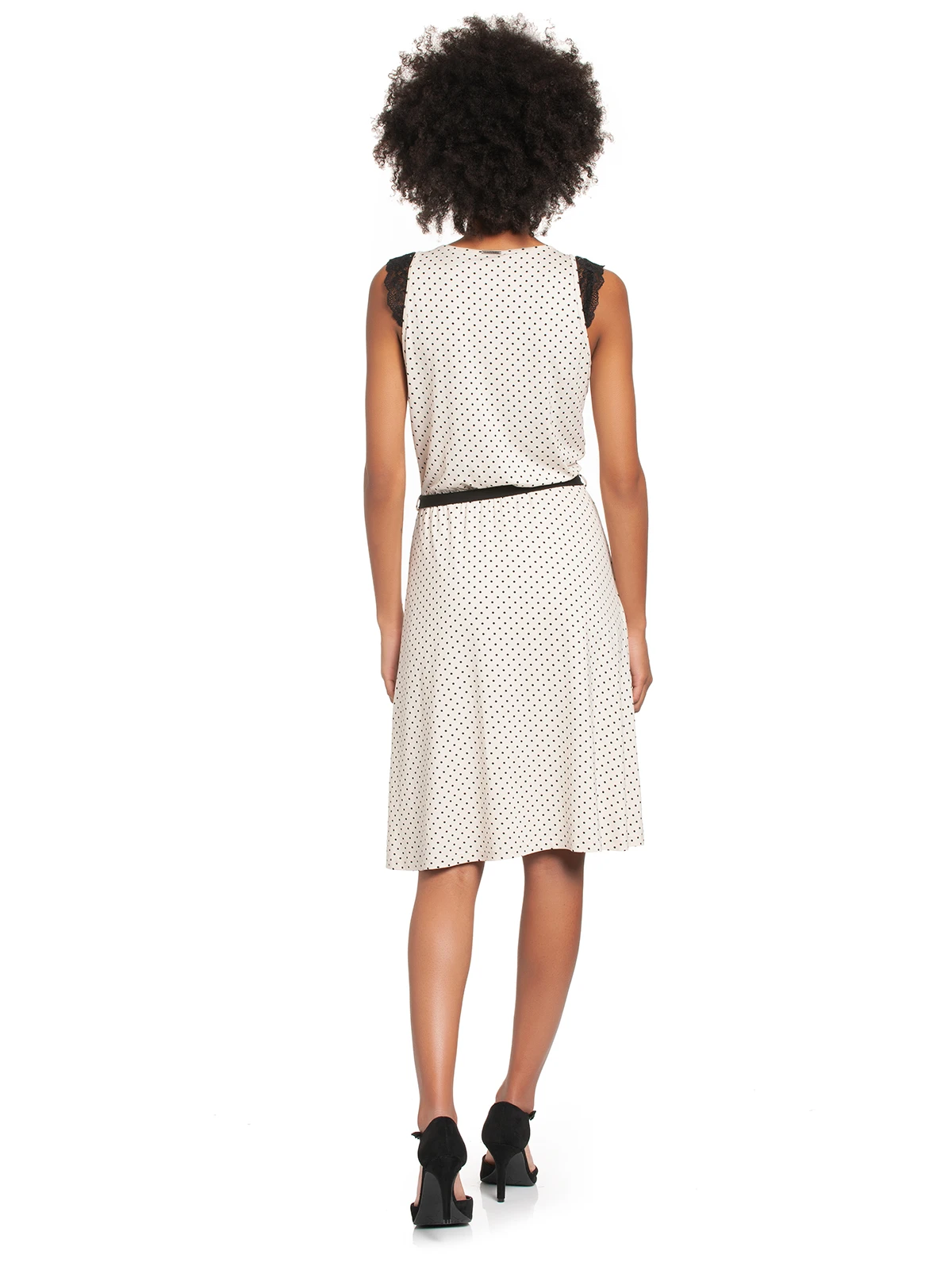 Vive Maria Chicago Girl Damen A-Linien-Kleid Creme/allover – Bild 3