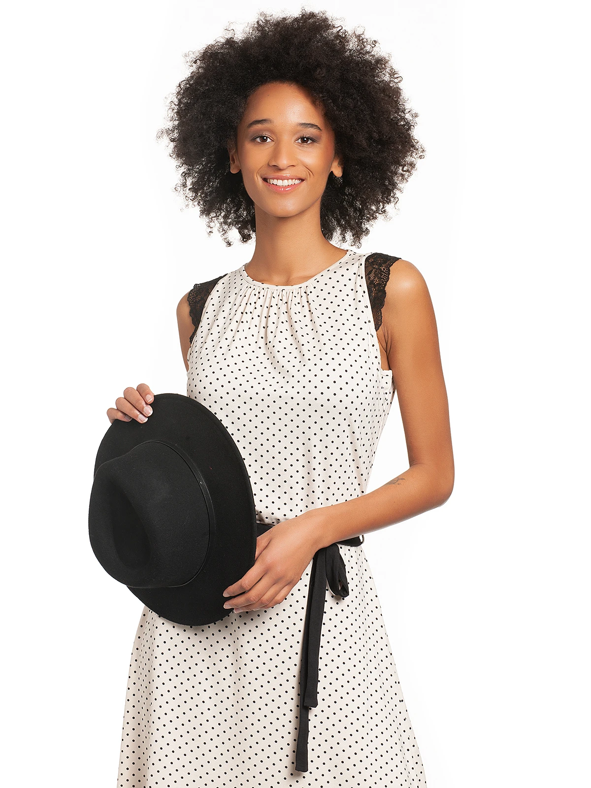 Vive Maria Chicago Girl Damen A-Linien-Kleid Creme/allover – Bild 7