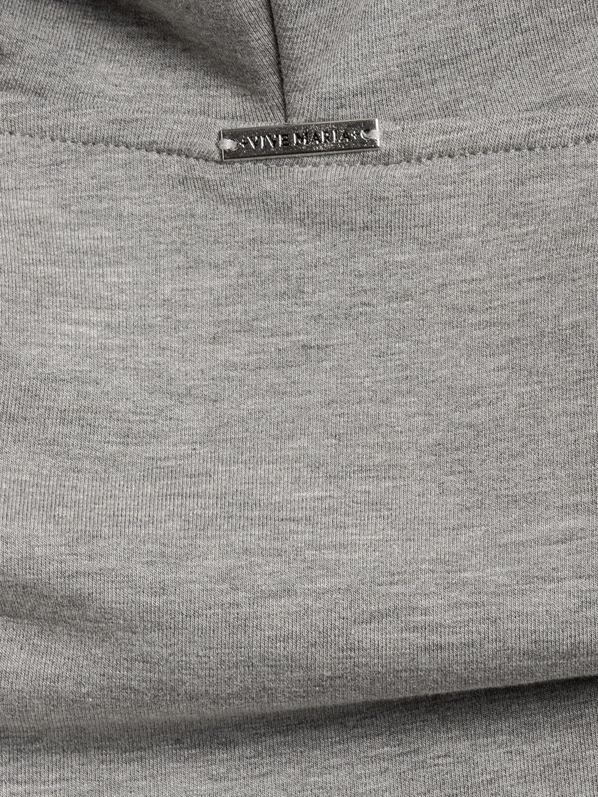 Vive Maria Cosy Grey Damen Kapuzensweatjacke Grau Meliert – Bild 6