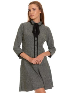 Vive Maria Cottage Girl Damen Kurzjacke Grau Meliert