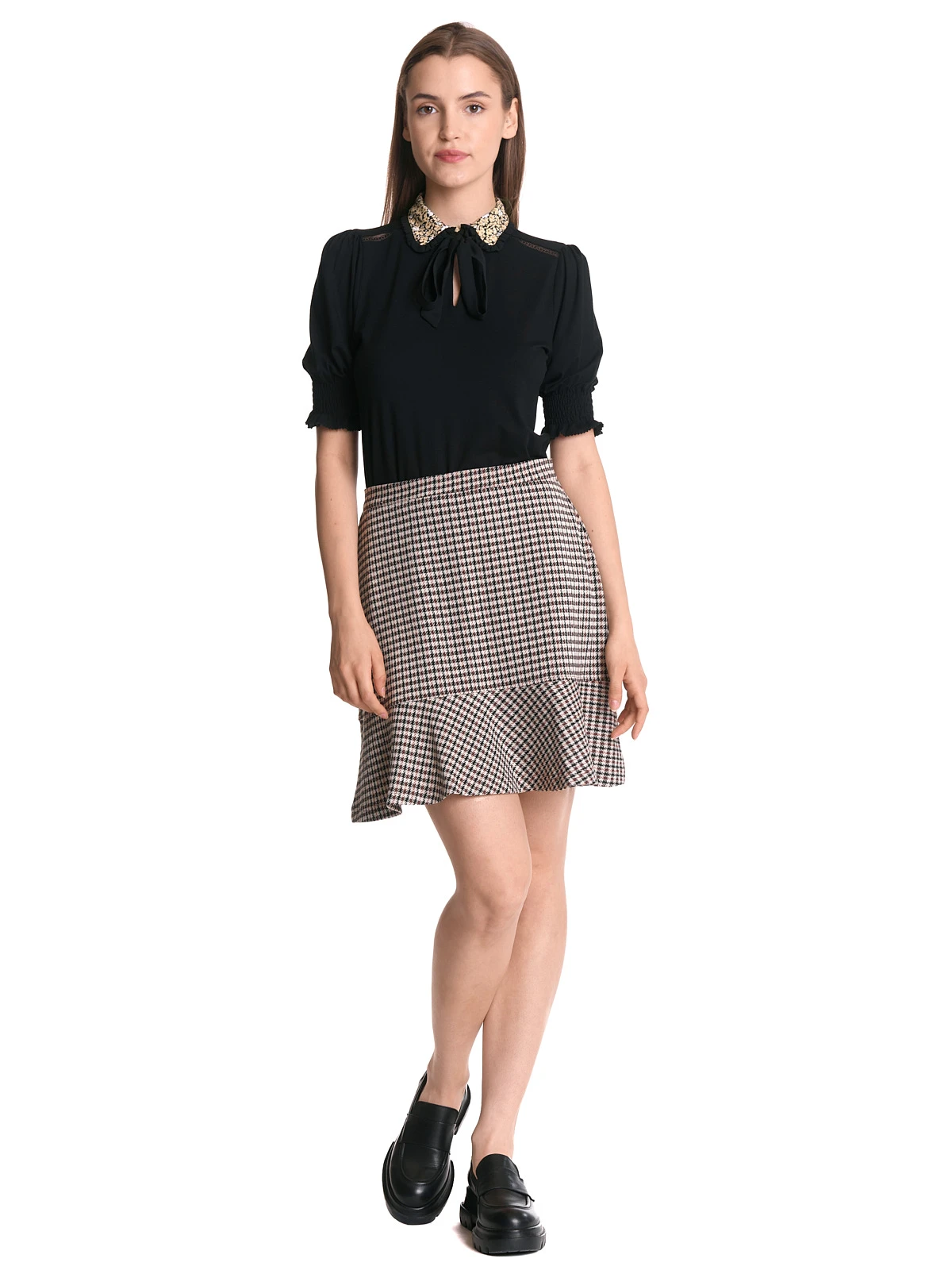 Vive Maria Dandy Time Damen A-Linien-Rock Creme/allover