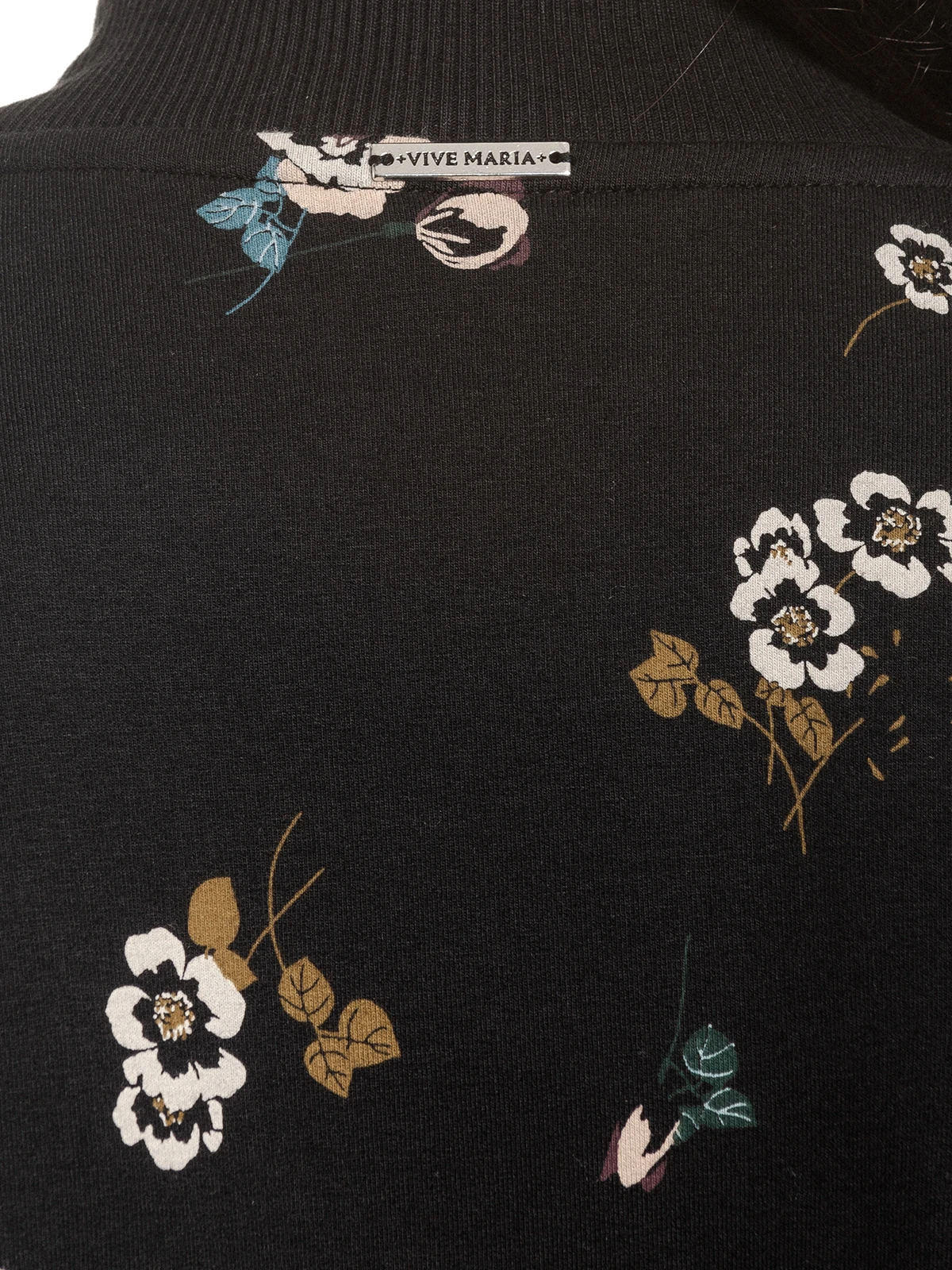 Vive Maria Floral Sport Damen Blouson Schwarz Allover – Bild 5