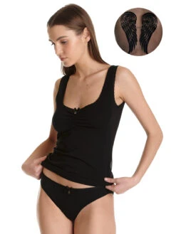 Vive Maria Flying Girl Damen Wäscheset: Top Mit Panty Schwarz