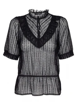 Vive Maria For Colette Damen Schlupfbluse Schwarz