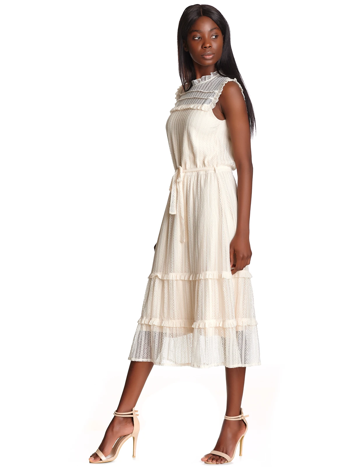 Vive Maria For Colette Damen Spitzenkleid Creme – Bild 4