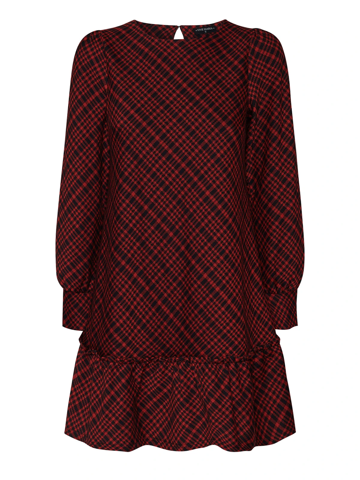 Vive Maria Gambling Girl Damen Jerseykleid Rot Allover – Bild 2