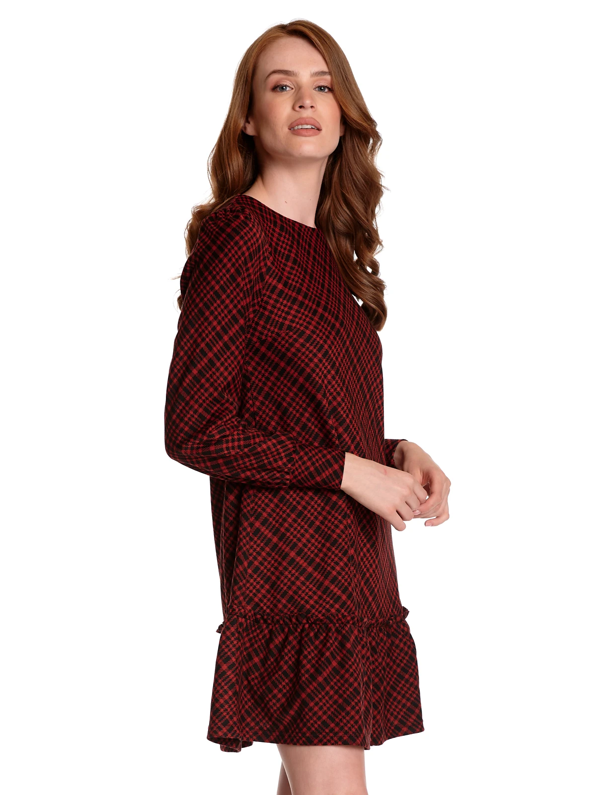 Vive Maria Gambling Girl Damen Jerseykleid Rot Allover – Bild 3