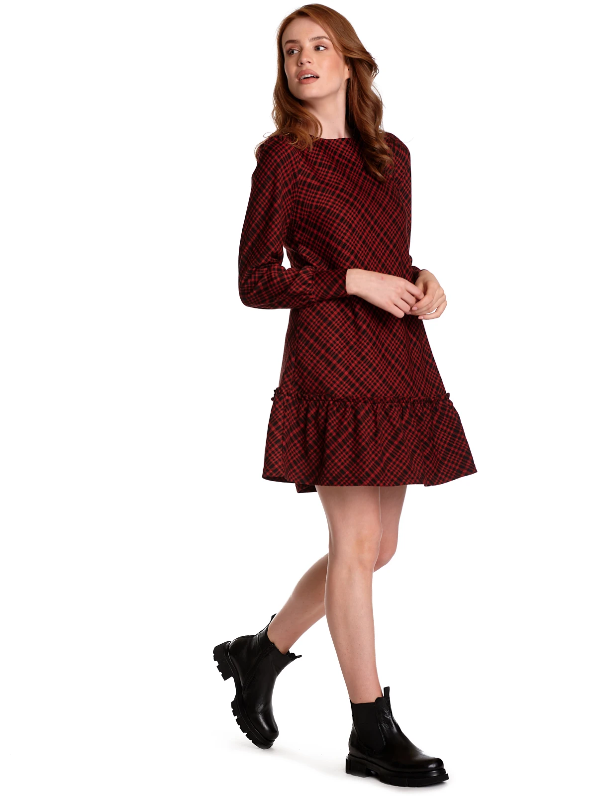 Vive Maria Gambling Girl Damen Jerseykleid Rot Allover – Bild 5