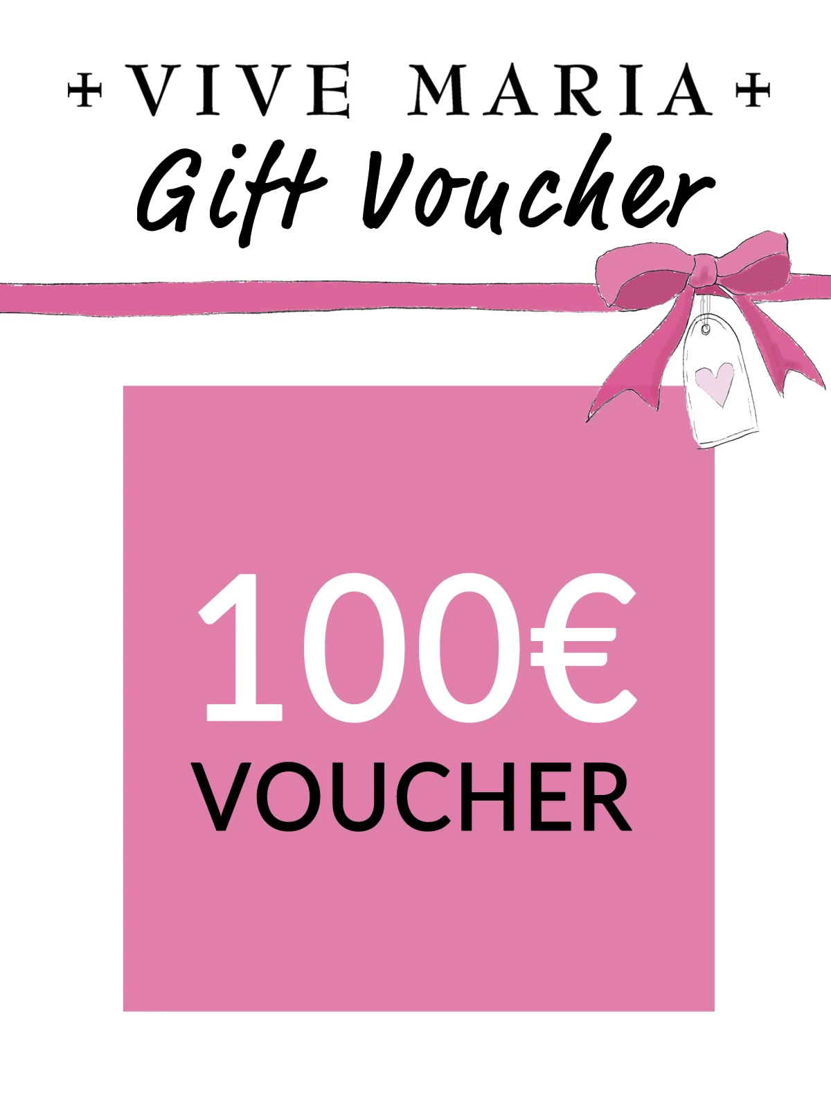 Vive Maria Geschenkgutschein 100 EUR Englisch