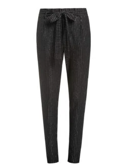 Vive Maria Glamour Dandy Damen Paperbag-Hose Schwarz