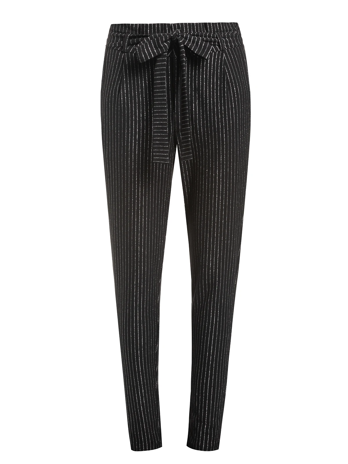 Vive Maria Glamour Dandy Damen Paperbag-Hose Schwarz