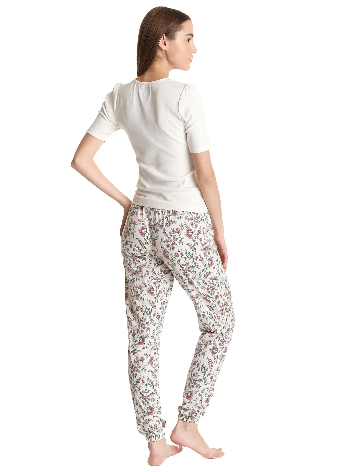 Vive Maria Hidden Garden Damen Pyjama Creme/allover – Bild 5