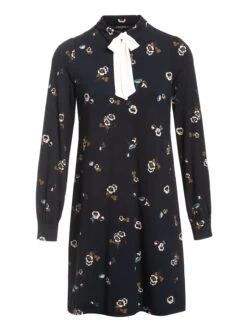 Vive Maria Hidden Love Damen Blusenkleid Blau Allover