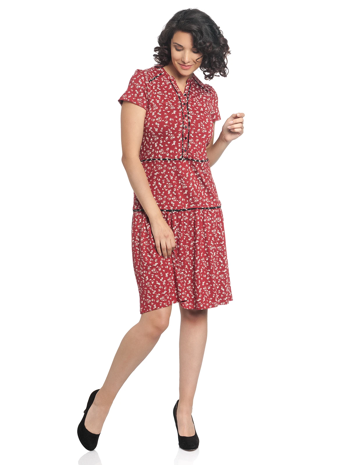 Vive Maria Holiday Dream Dress Red Allover – Bild 2