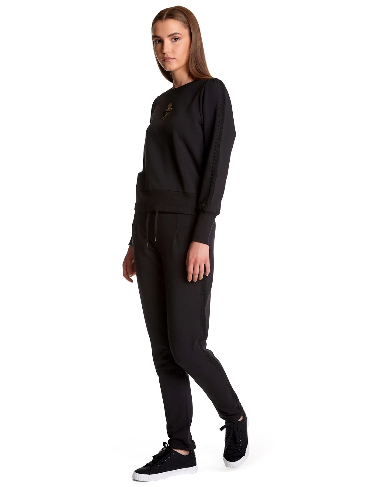 Vive Maria Holy Winter Damen Sweathose Schwarz – Bild 7