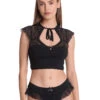 Vive Maria Ladylove Damen Wäscheset: Top Mit Slip Schwarz