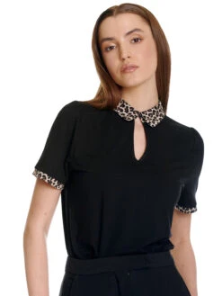 Vive Maria Leo Day Damen T-Shirt Schwarz