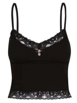 Vive Maria Lilly Damen Trägertop Schwarz