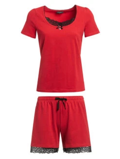 Vive Maria Lipstick Girl Damen Pyjama Rot