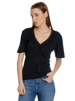 Vive Maria Ma Camille Damen Blusenshirt Schwarz