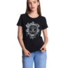 Vive Maria Maria's Baroque Damen T-Shirt Schwarz
