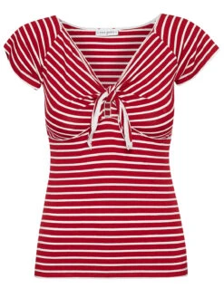 Vive Maria My Capri Damen T-Shirt Rot Allover