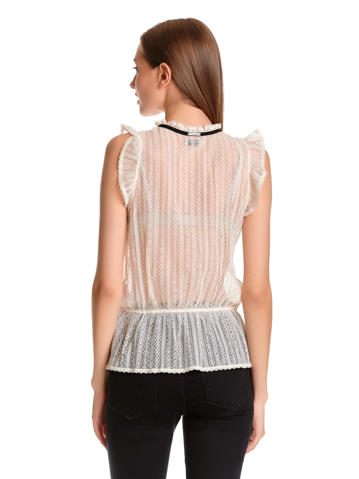 Vive Maria My Colette Damen Spitzentop Creme – Bild 3