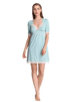 Vive Maria My Nostalgia Damen Nachthemd Blau