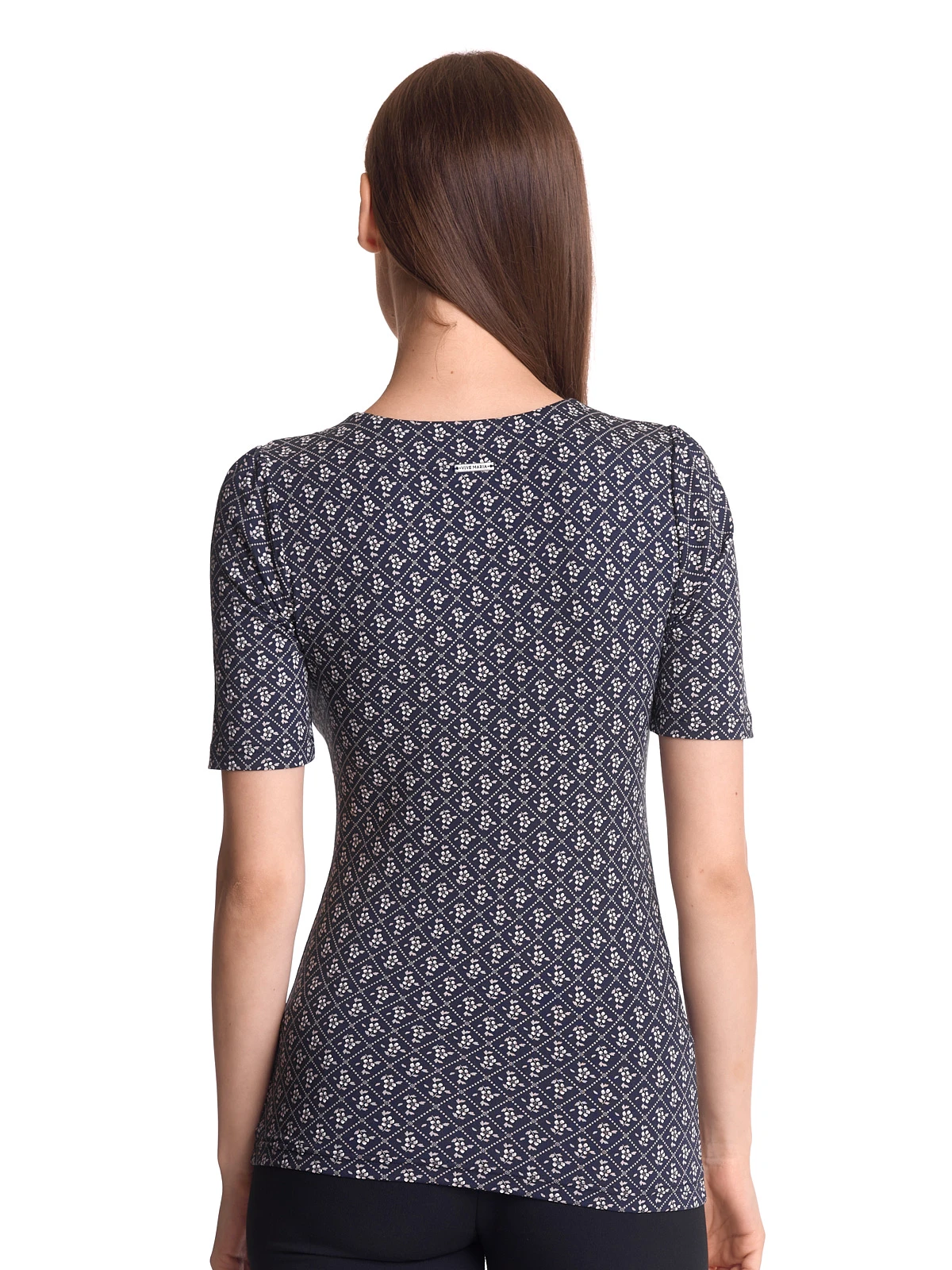Vive Maria My Souvenir Damen T-Shirt Dunkelblau Allover – Bild 4
