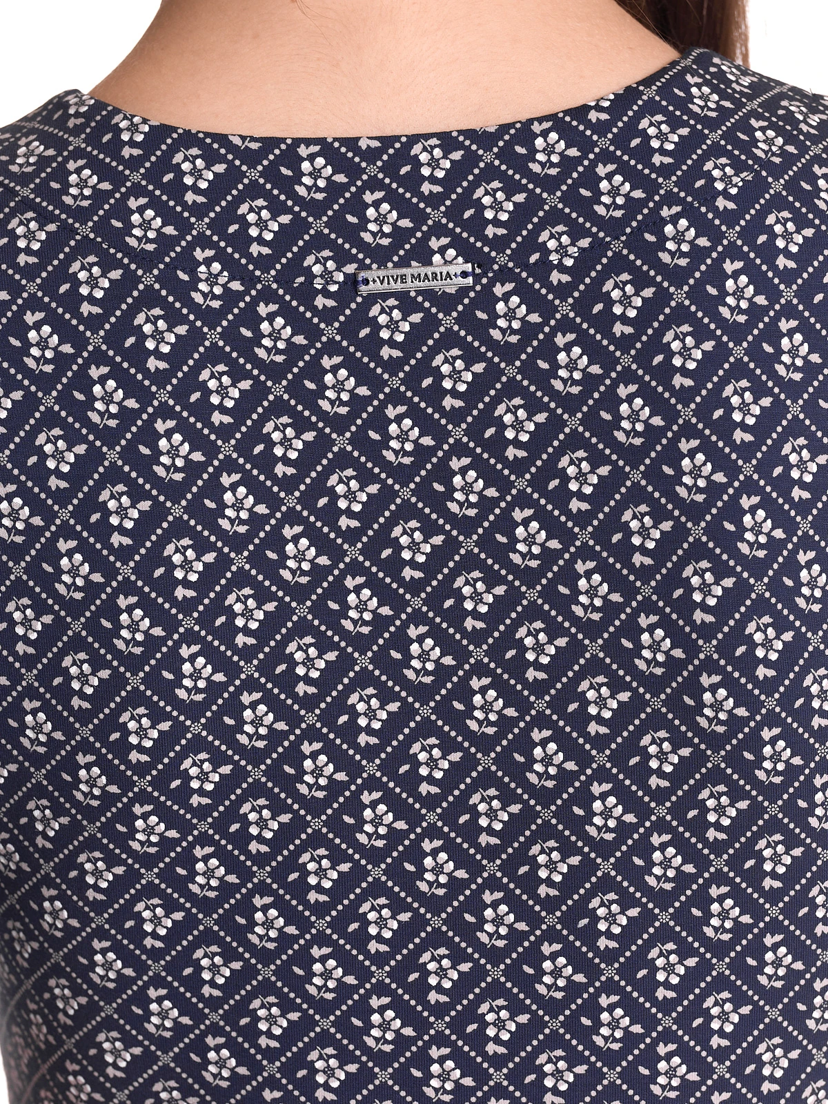 Vive Maria My Souvenir Damen T-Shirt Dunkelblau Allover – Bild 7