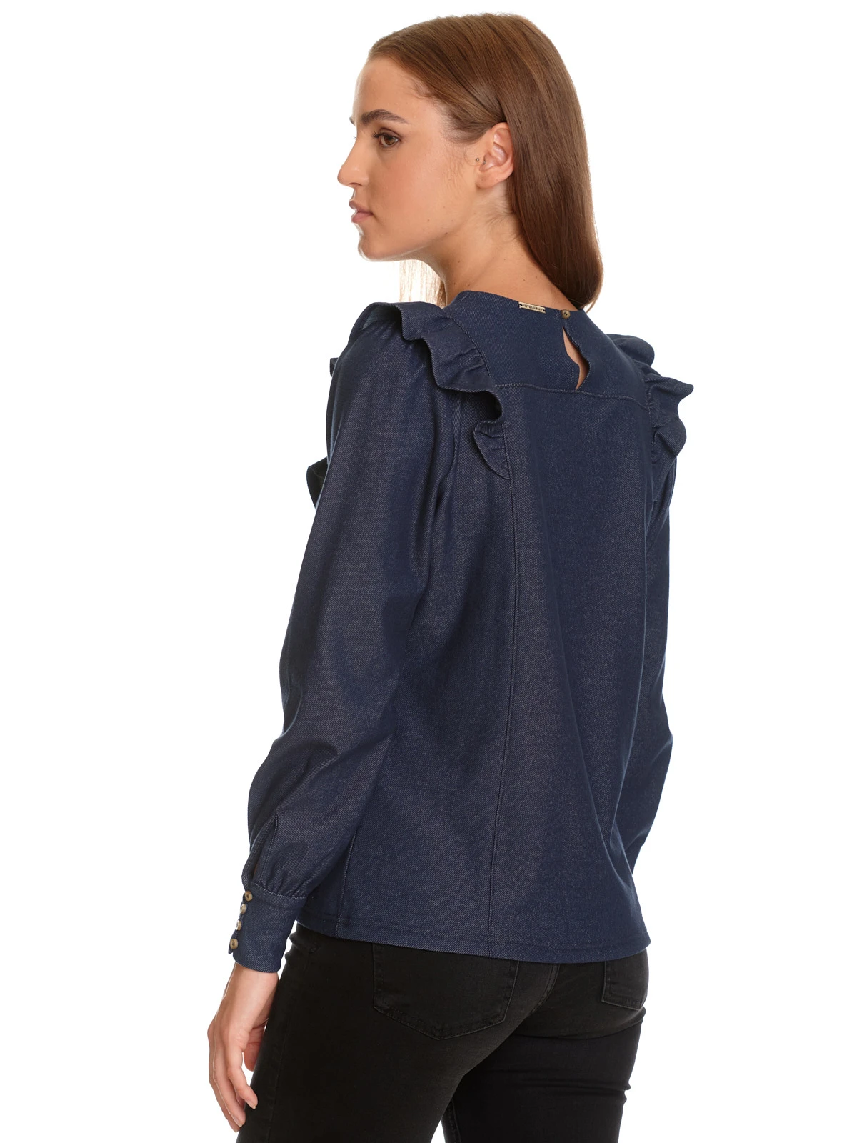 Vive Maria Nevada Denim Damen Shirtbluse Blau – Bild 3