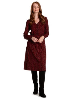 Vive Maria Passion For You Damen A-Linien-Kleid Schwarz Allover