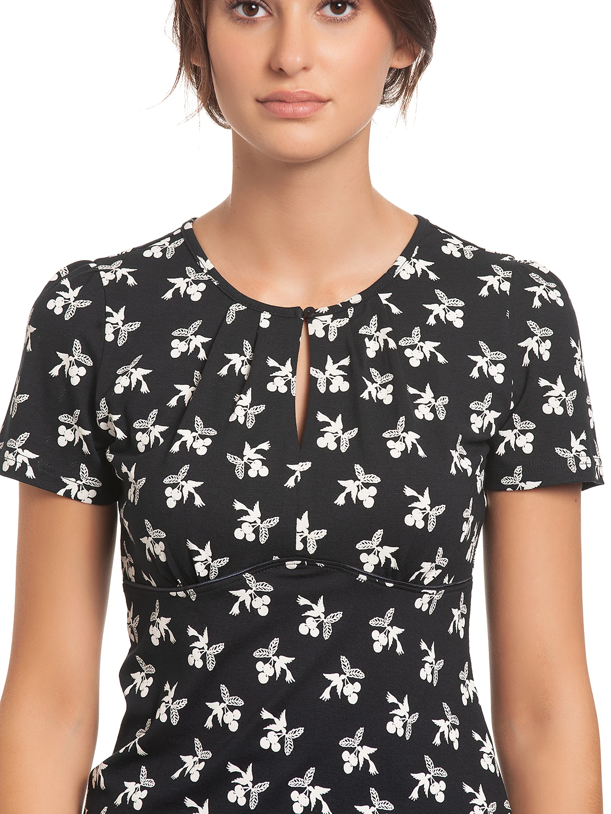 Vive Maria Pick The Cherry Damen T-Shirt Vulkanblau – Bild 5