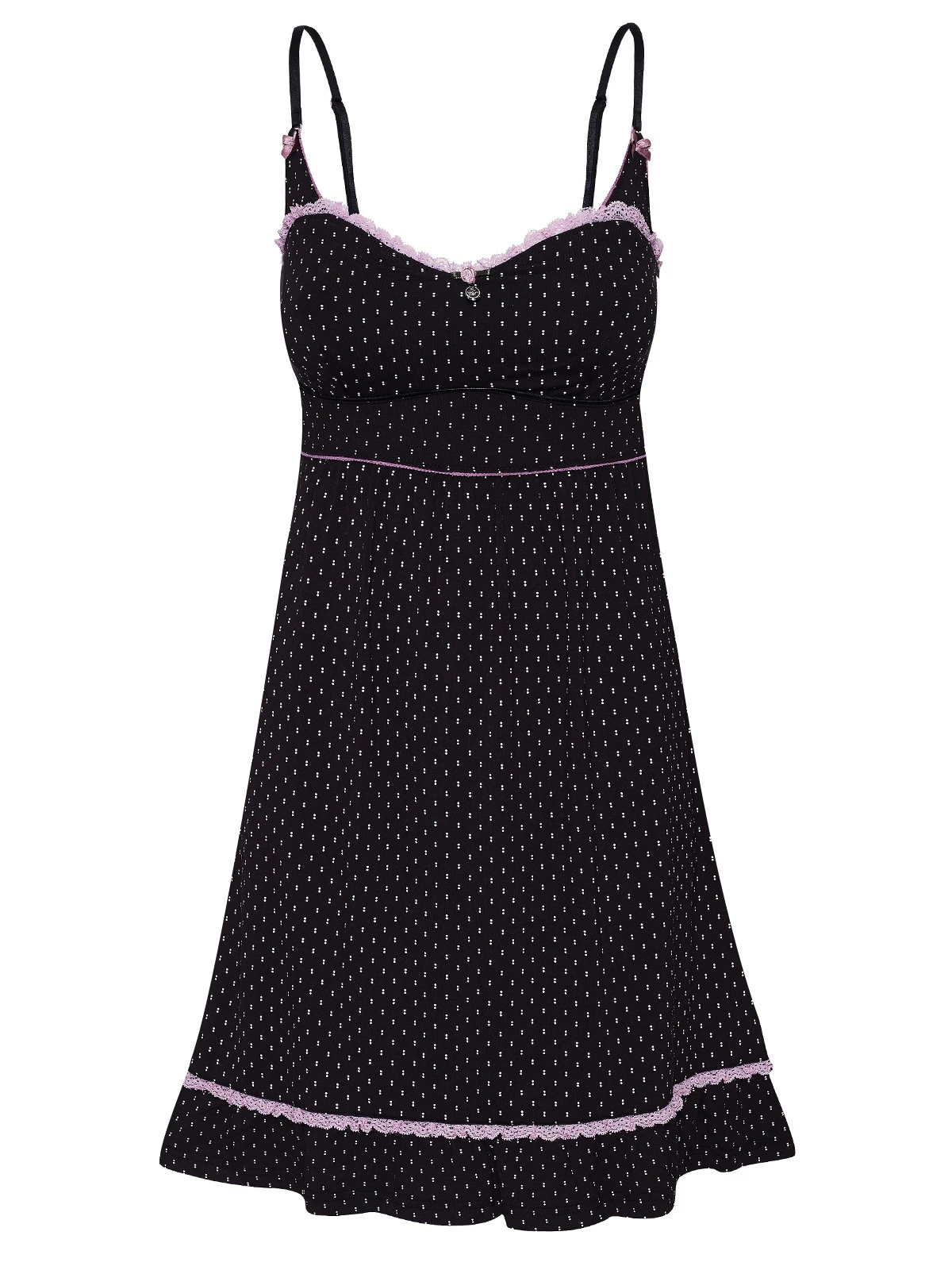 Vive Maria Private Room Damen Negligée Schwarz Allover