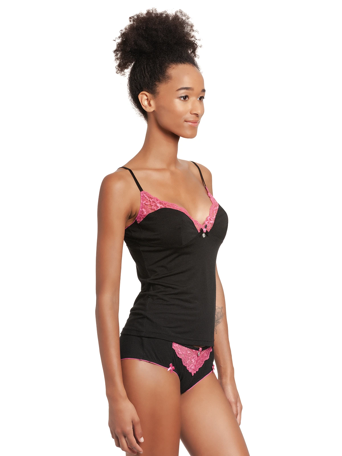 Vive Maria Sugar Ladies Damen Wäscheset: Top Mit Slip Schwarz – Bild 5