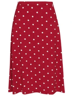 Vive Maria Summer Maria Damen A-Linien-Rock Rot Allover