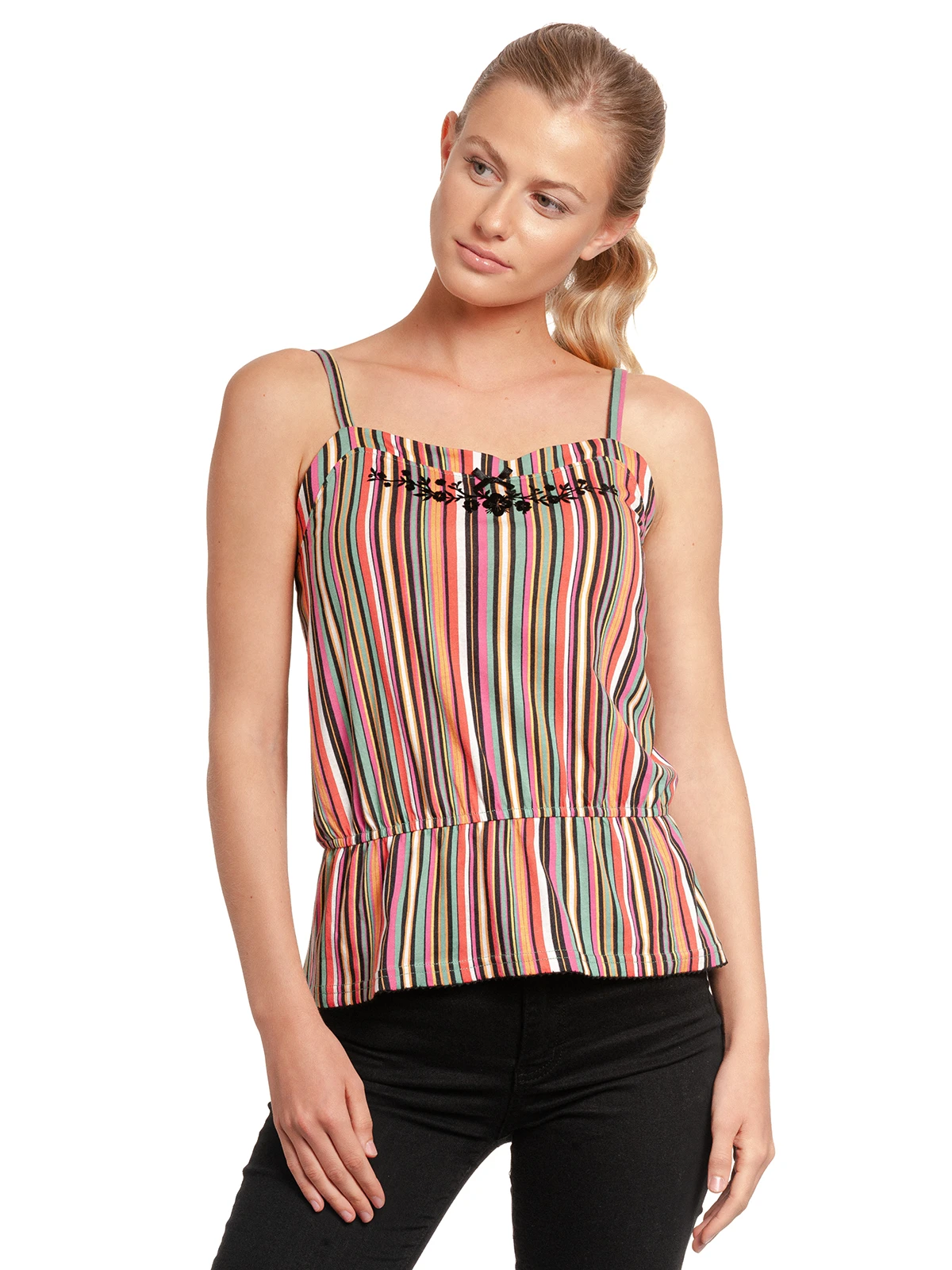 Vive Maria Viva Mexico Damen Trägertop Mehrfarbig – Bild 2