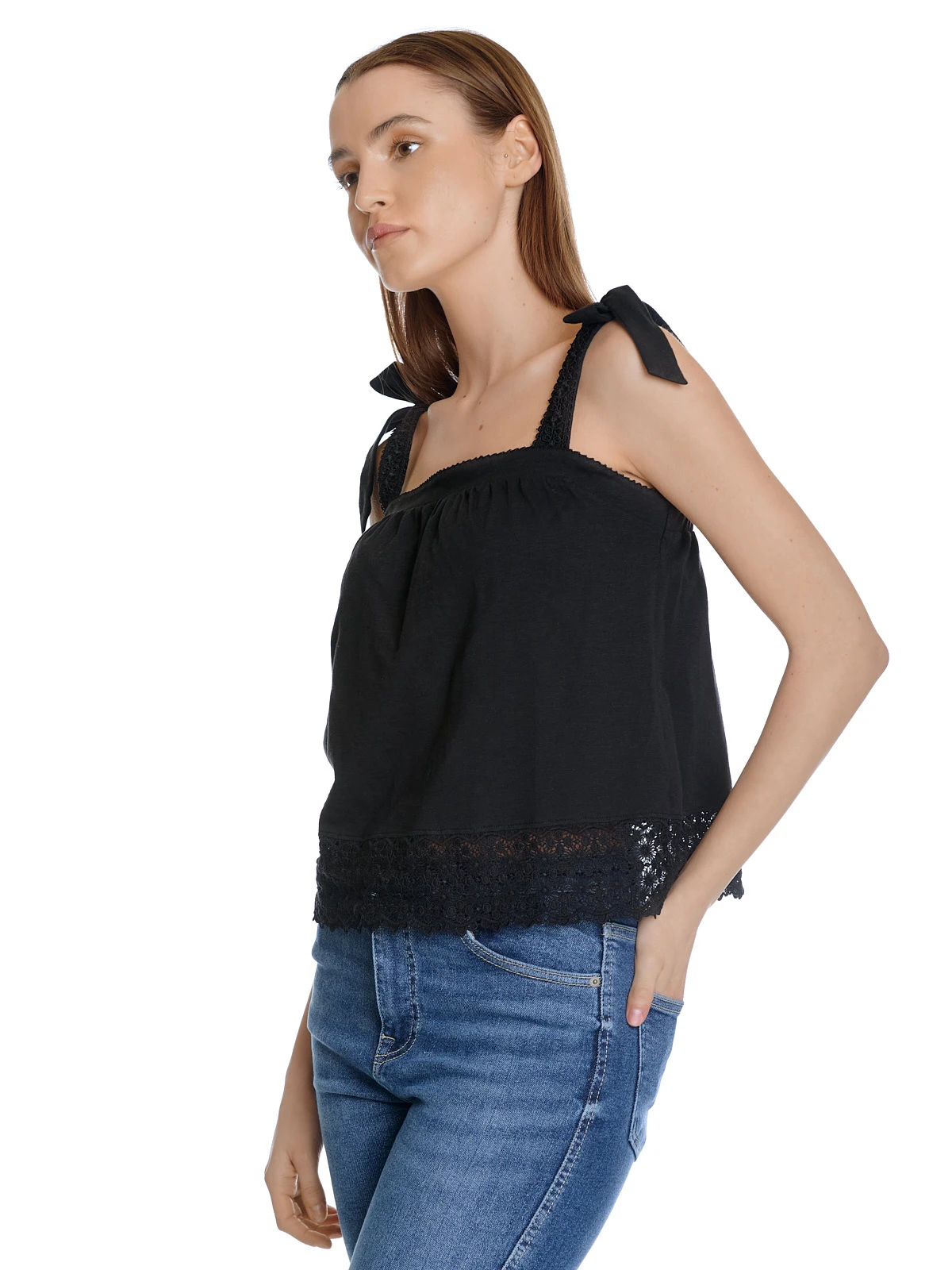 Vive Maria Weekend Summer Damen Trägertop Schwarz